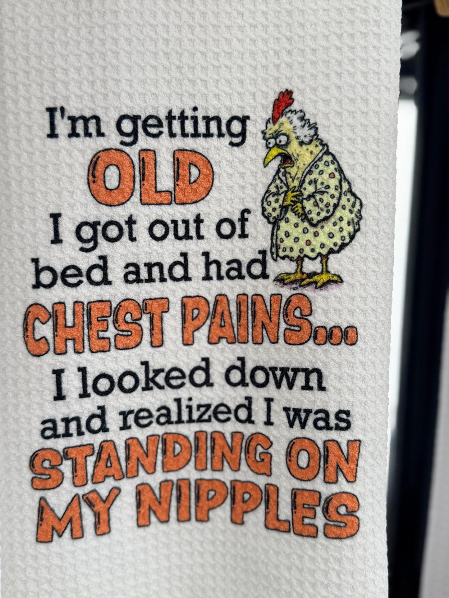 Standing on my nipples