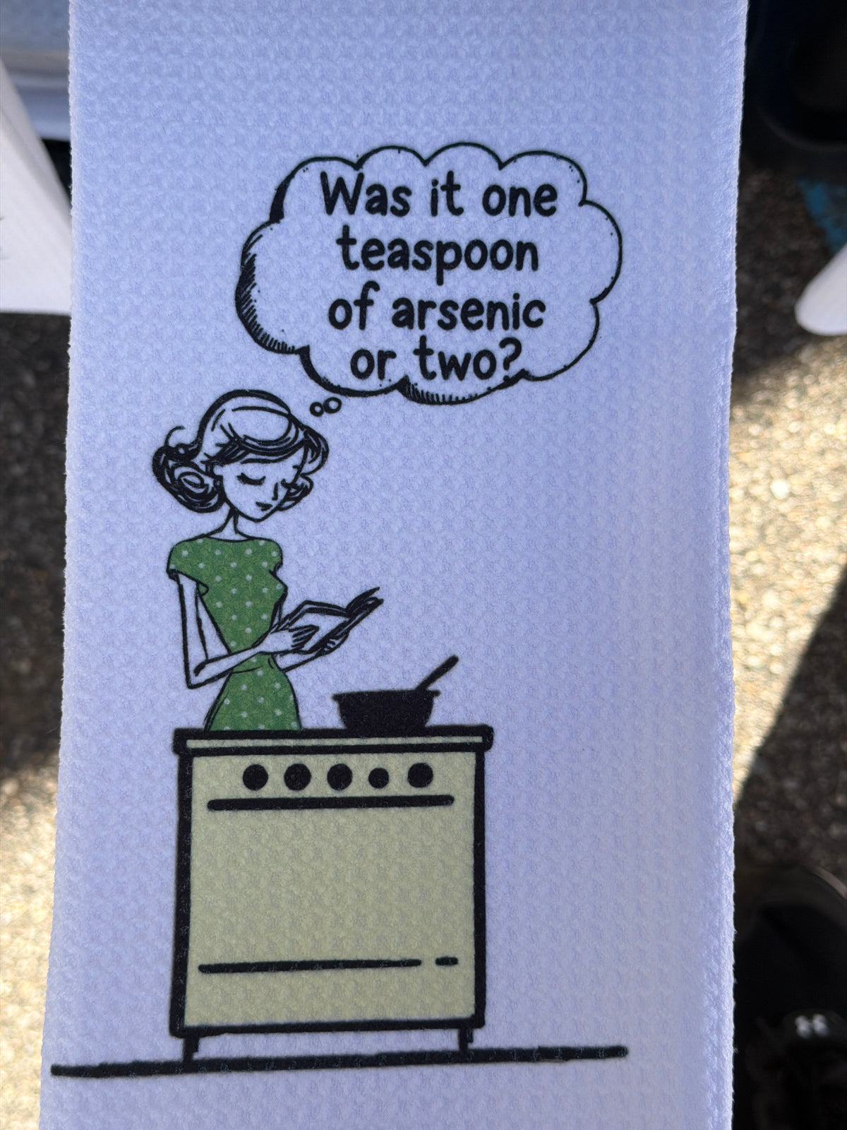 Was it one tsp of arsenic or two?