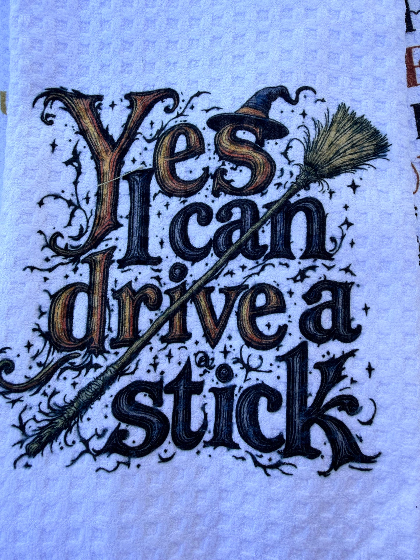 Yes I can drive a stick