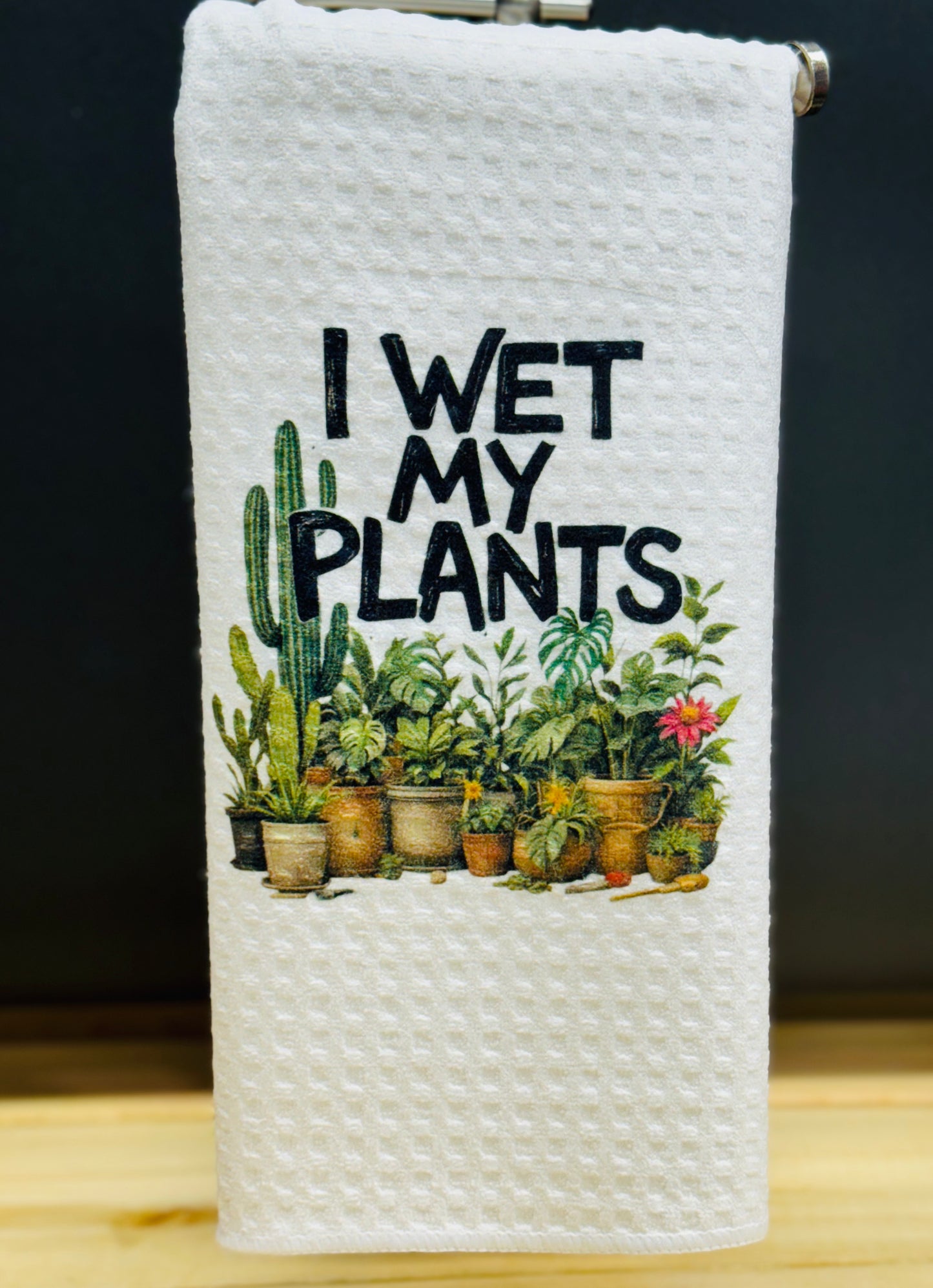I wet my plants