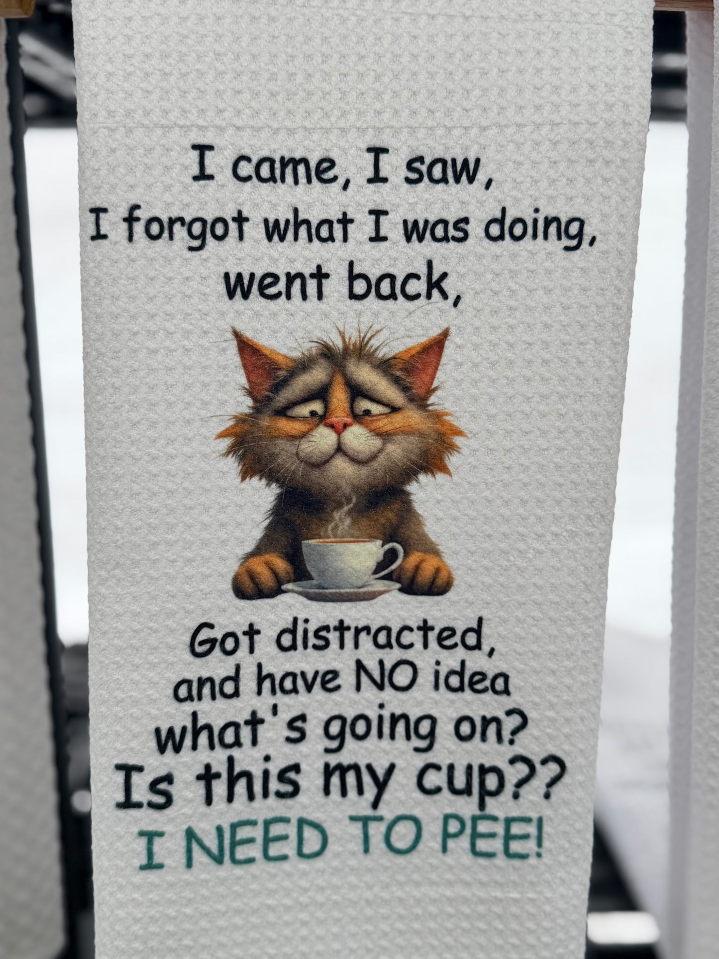 I came, I saw, I forgot what I was doing