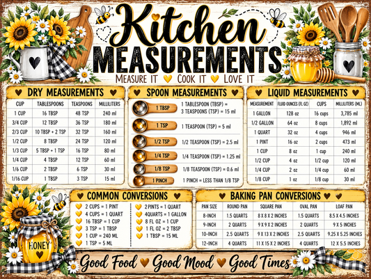 Bees & Sunflowers Cutting Board