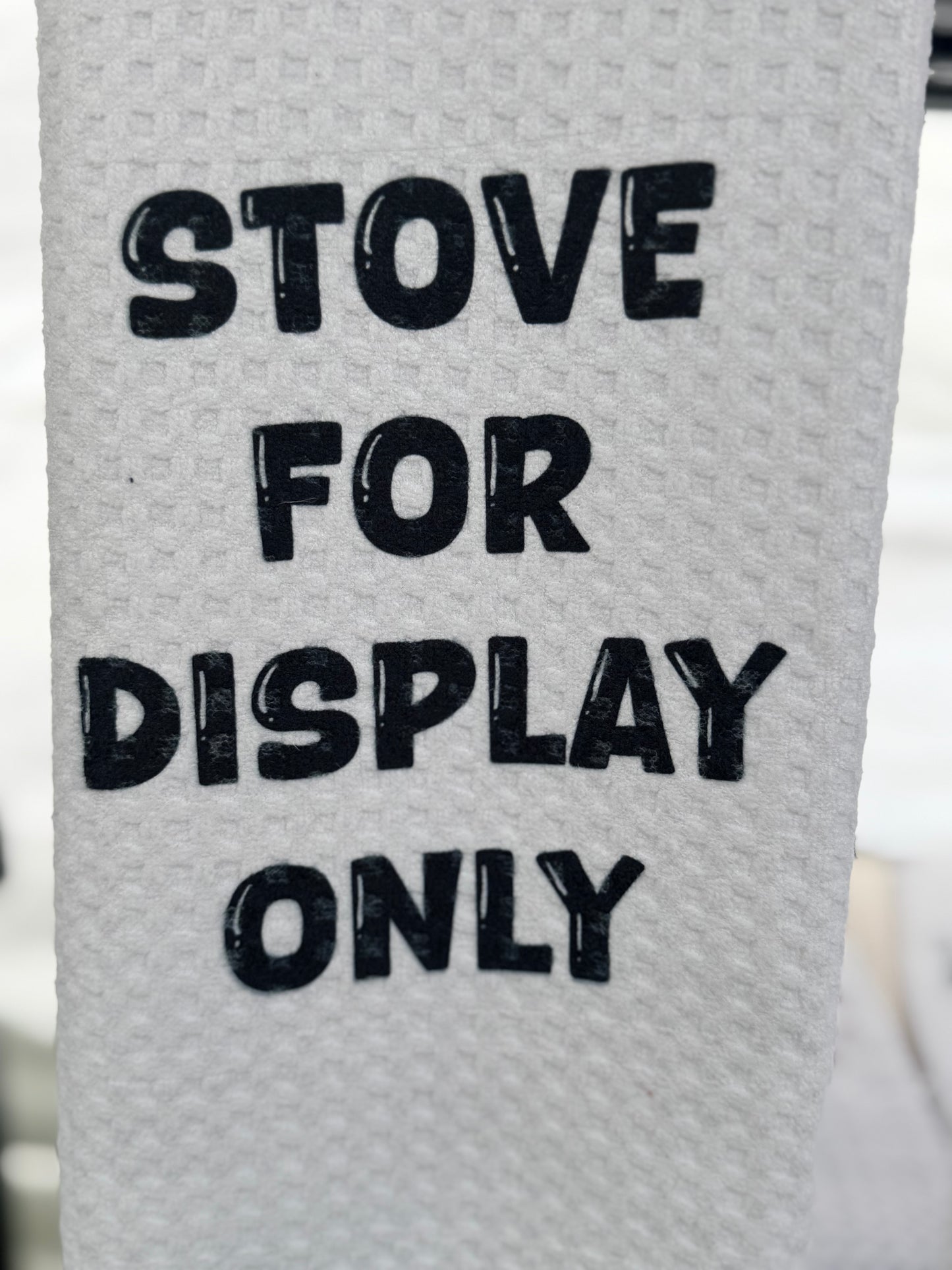 Stove for display only