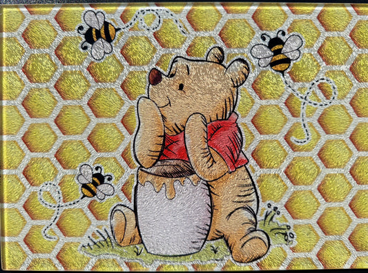 Pooh - Tempered glass cutting board