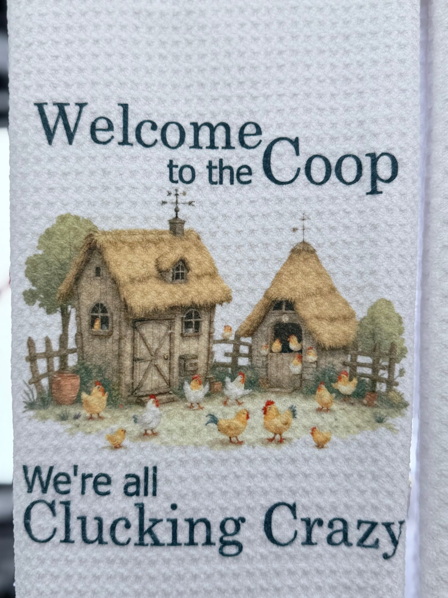 Welcome to the coop, we’re all clucking crazy