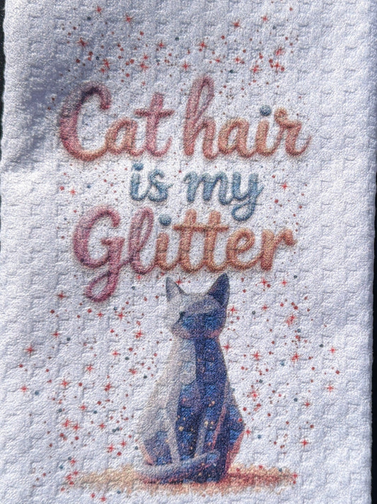 Cat hair is my glitter