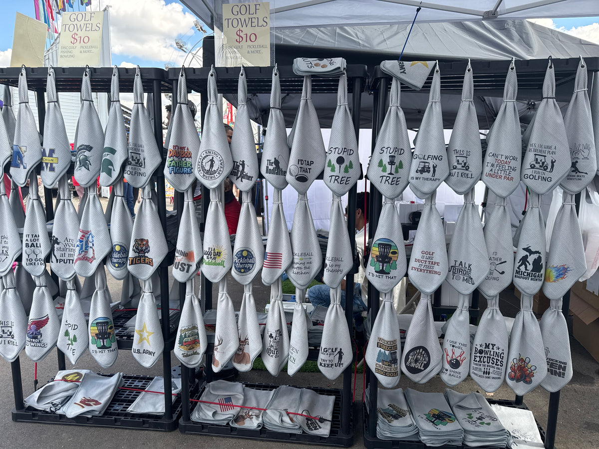 Humorous Golf Towels