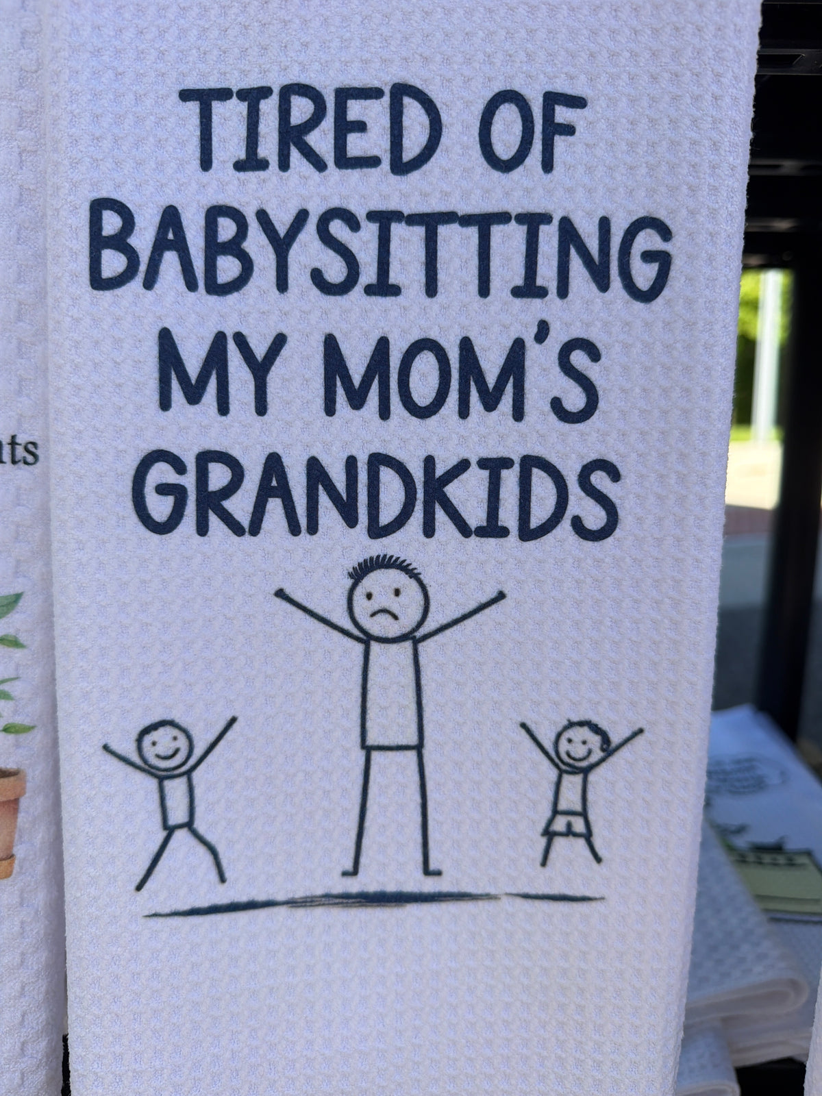 Tired of babysitting, my mom’s grandkids