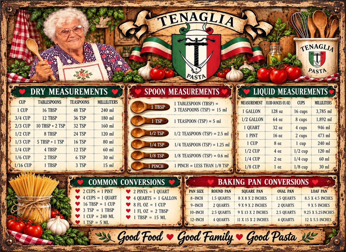 Tenaglia Family Cutting Board