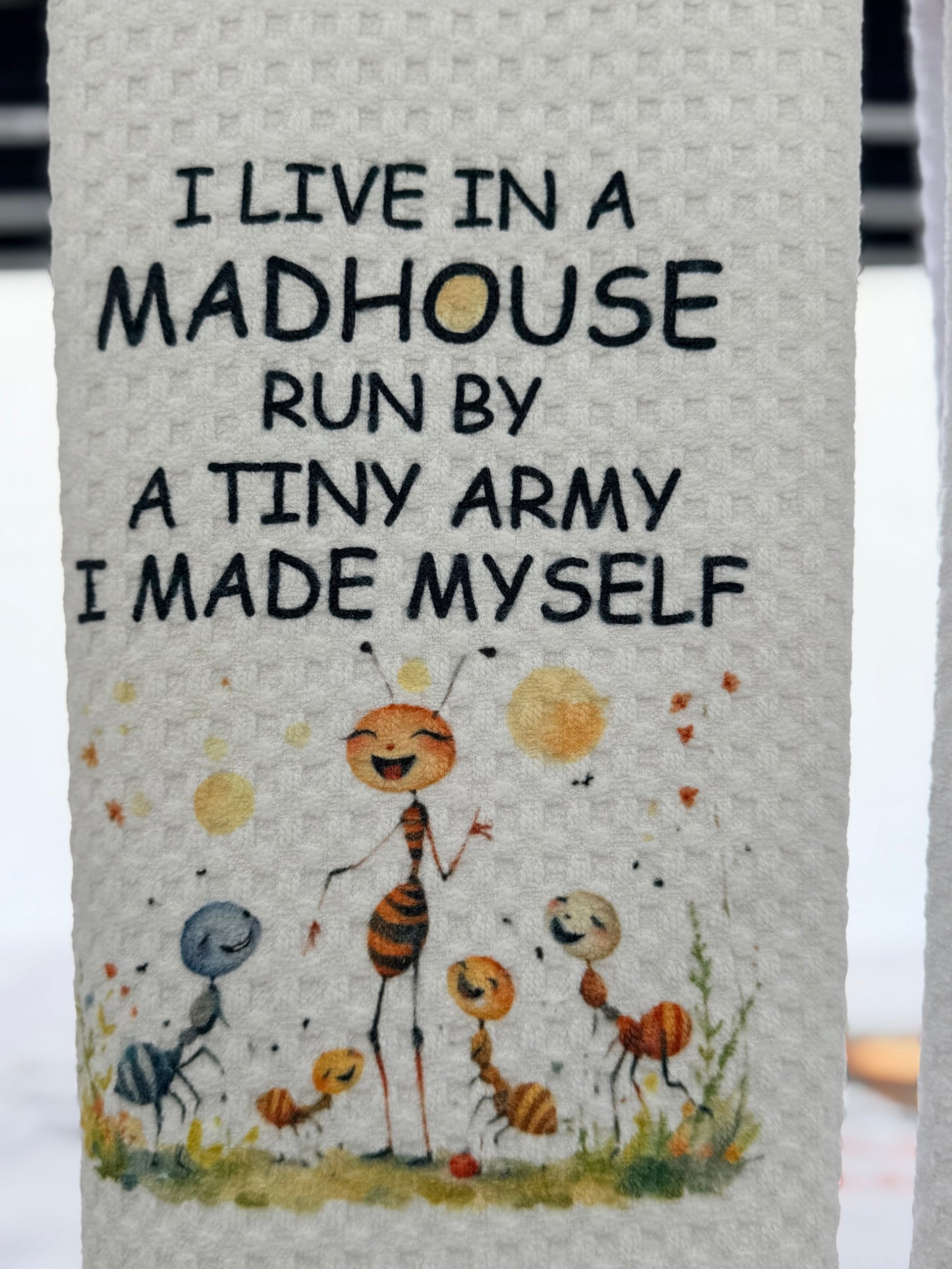 I live in a madhouse