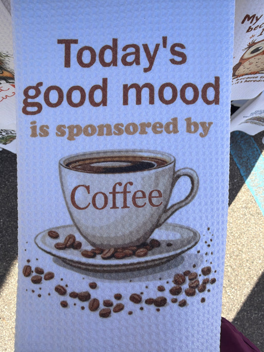 Today good mood is brought to you by coffee