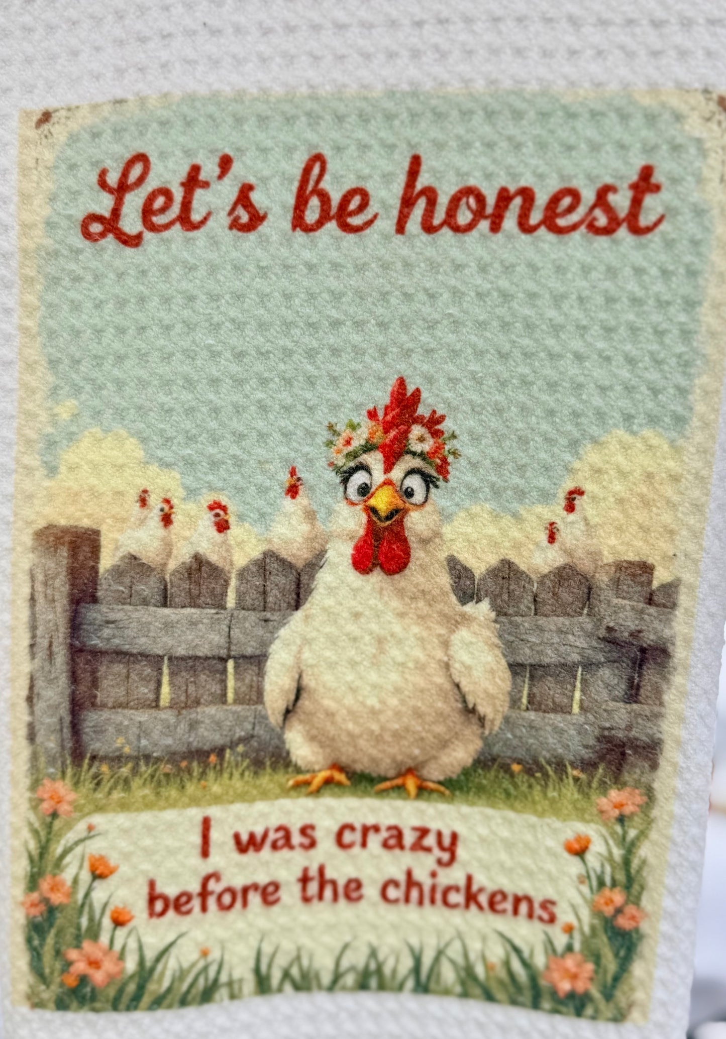Let’s be honest. I was crazy before the chickens