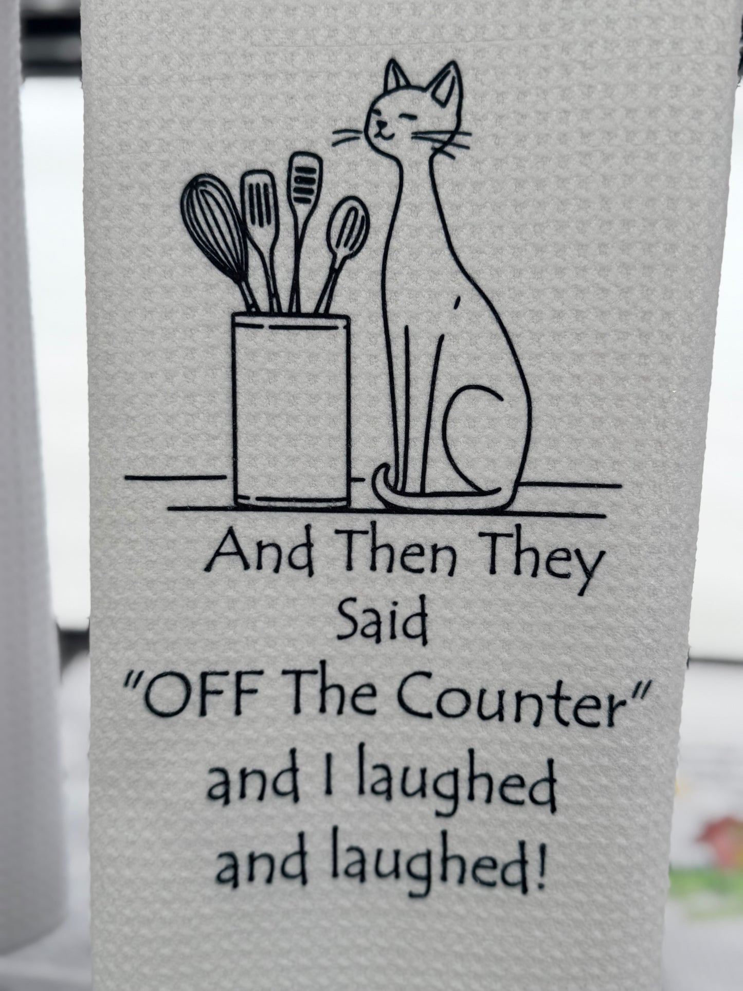 Off the counter