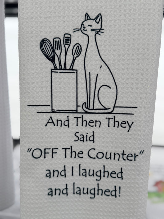 Off the counter