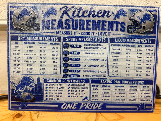 Detroit Lions Cutting Board