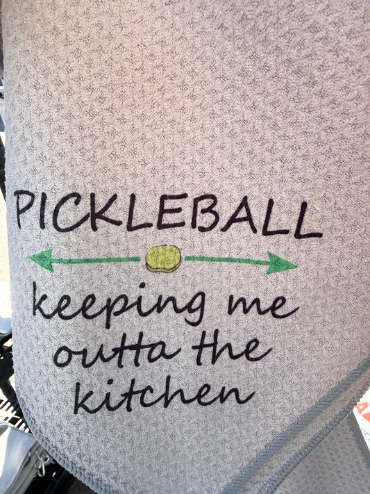 Pickleball-keeping me outta the kitchen