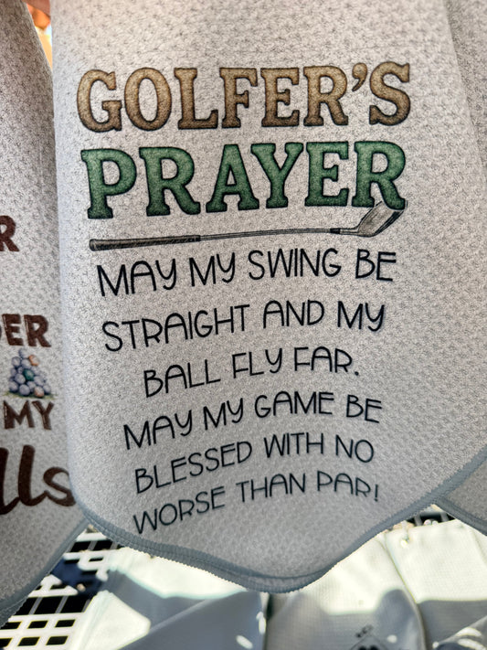 Golfers prayer