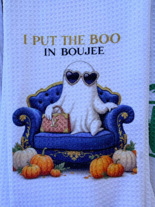 I put the boo in boujee