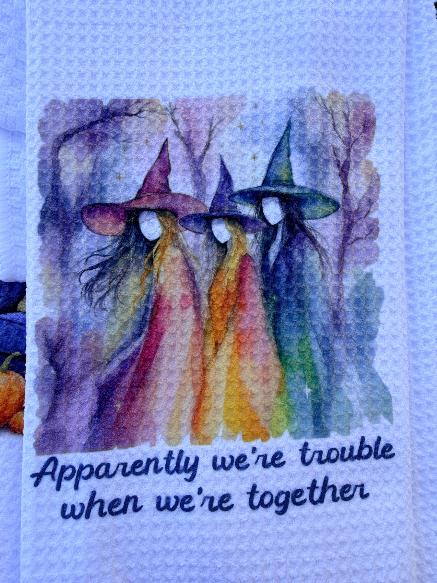 Apparently we’re trouble when we’re together