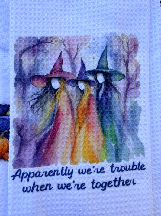 Apparently we’re trouble when we’re together