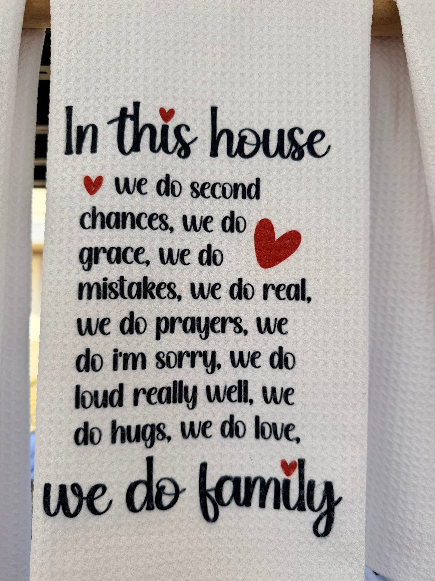 In this house we do family