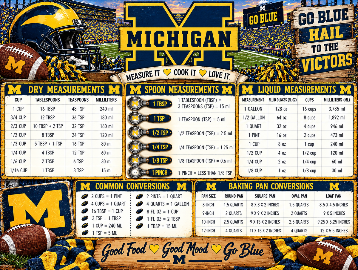 U of Michigan Cutting Board