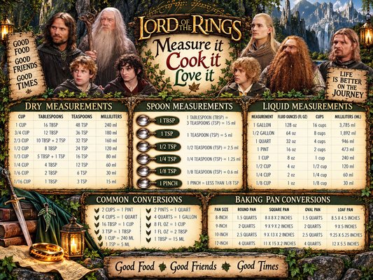Lord of the Rings cutting board