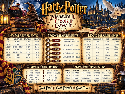 Harry Potter theme cutting board