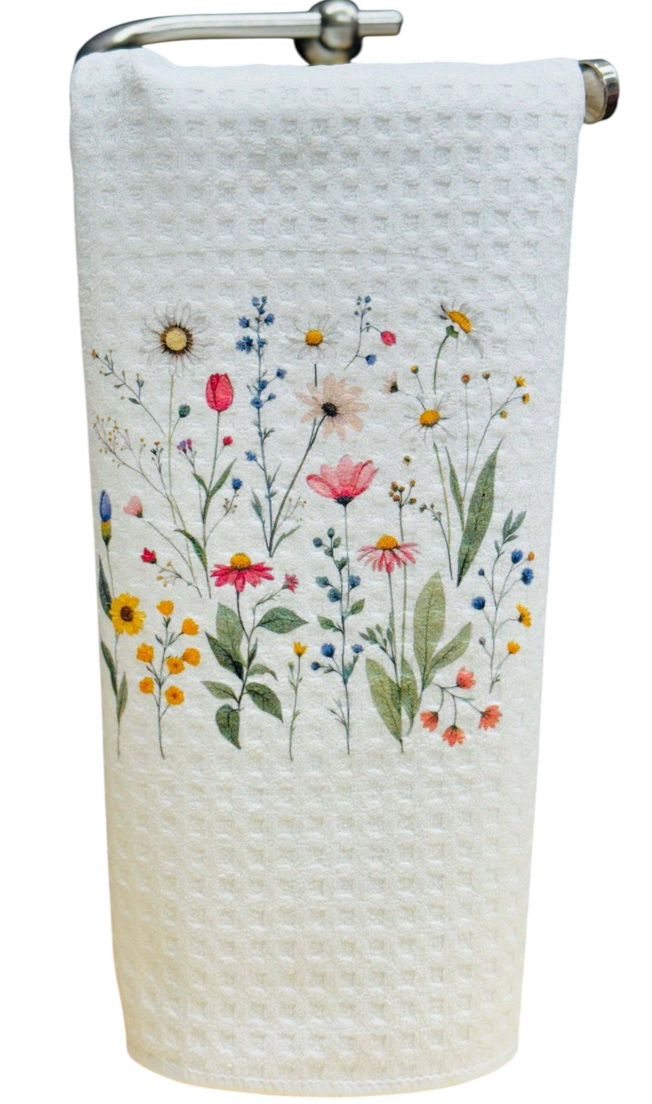 Premium waffle weave kitchen towels