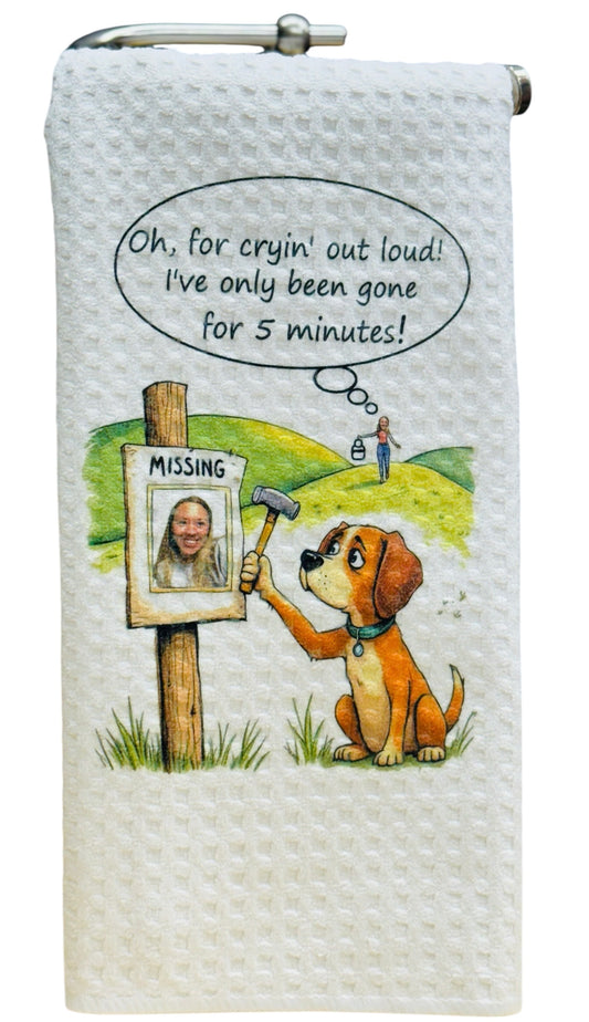 Humorous Kitchen Towel